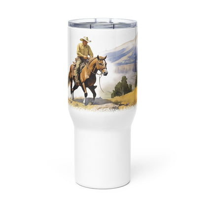 Mountain Ride Travel Mug With Handle