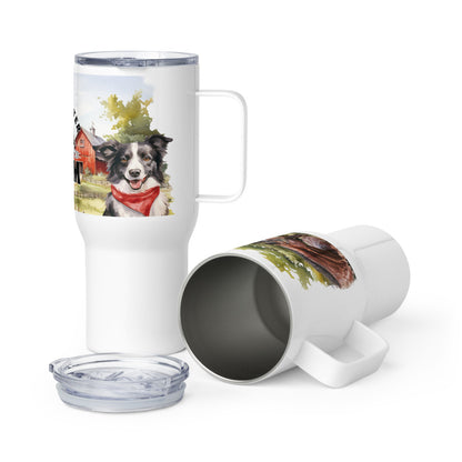 Life is Better on the Farm Travel Mug With Handle