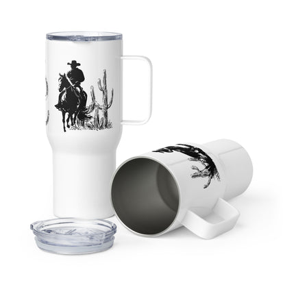 Echoes In The Dunes Travel Mug With Handle