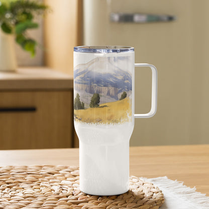 Mountain Ride Travel Mug With Handle