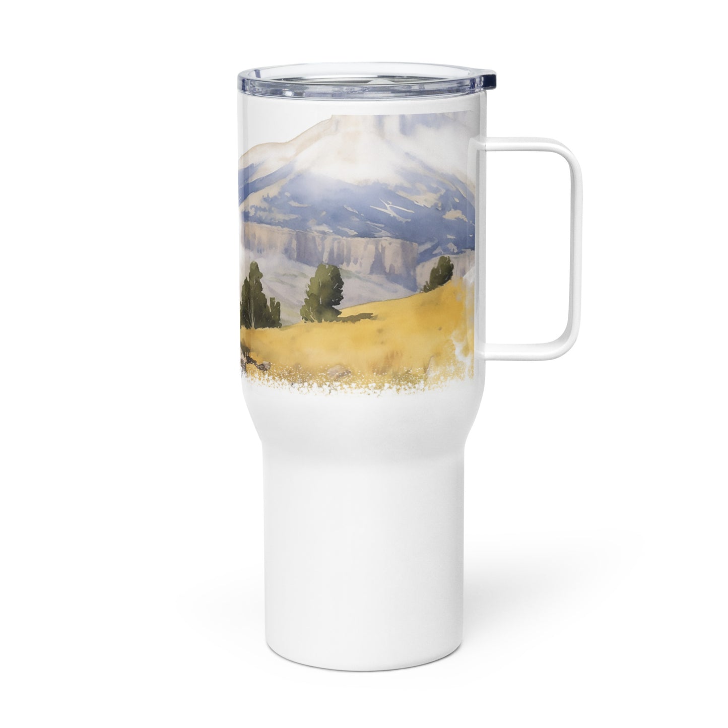 Mountain Ride Travel Mug With Handle