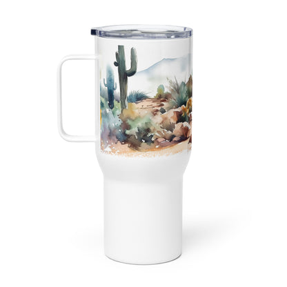 Desert Ride Travel Mug with Handle