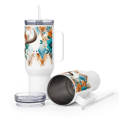 Desert Spirit Travel mug with a handle