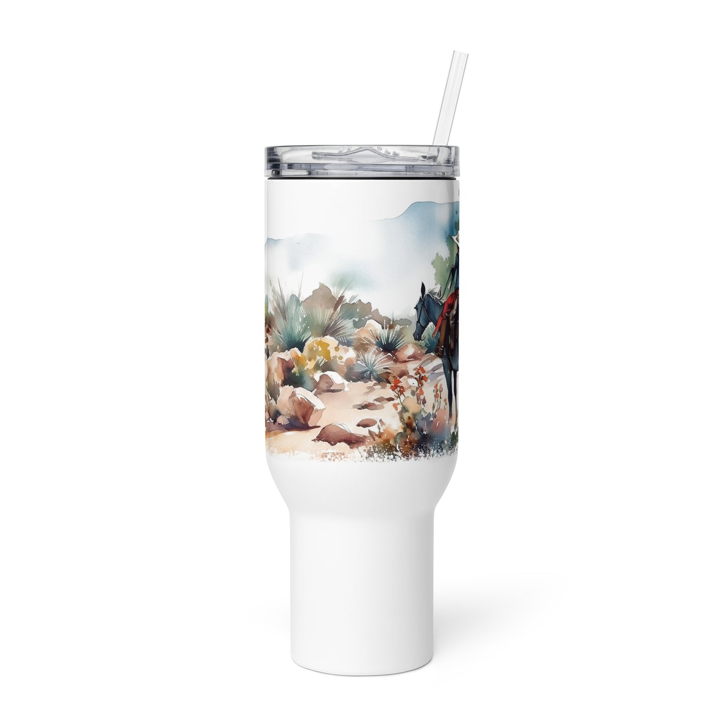 Desert Ride Travel Mug with Handle