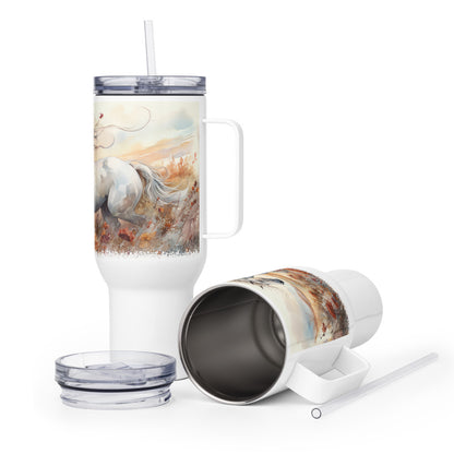 Fields of Dreams Travel Mug With Handle