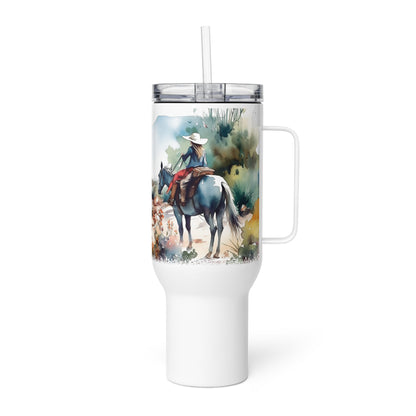 Desert Ride Travel Mug with Handle