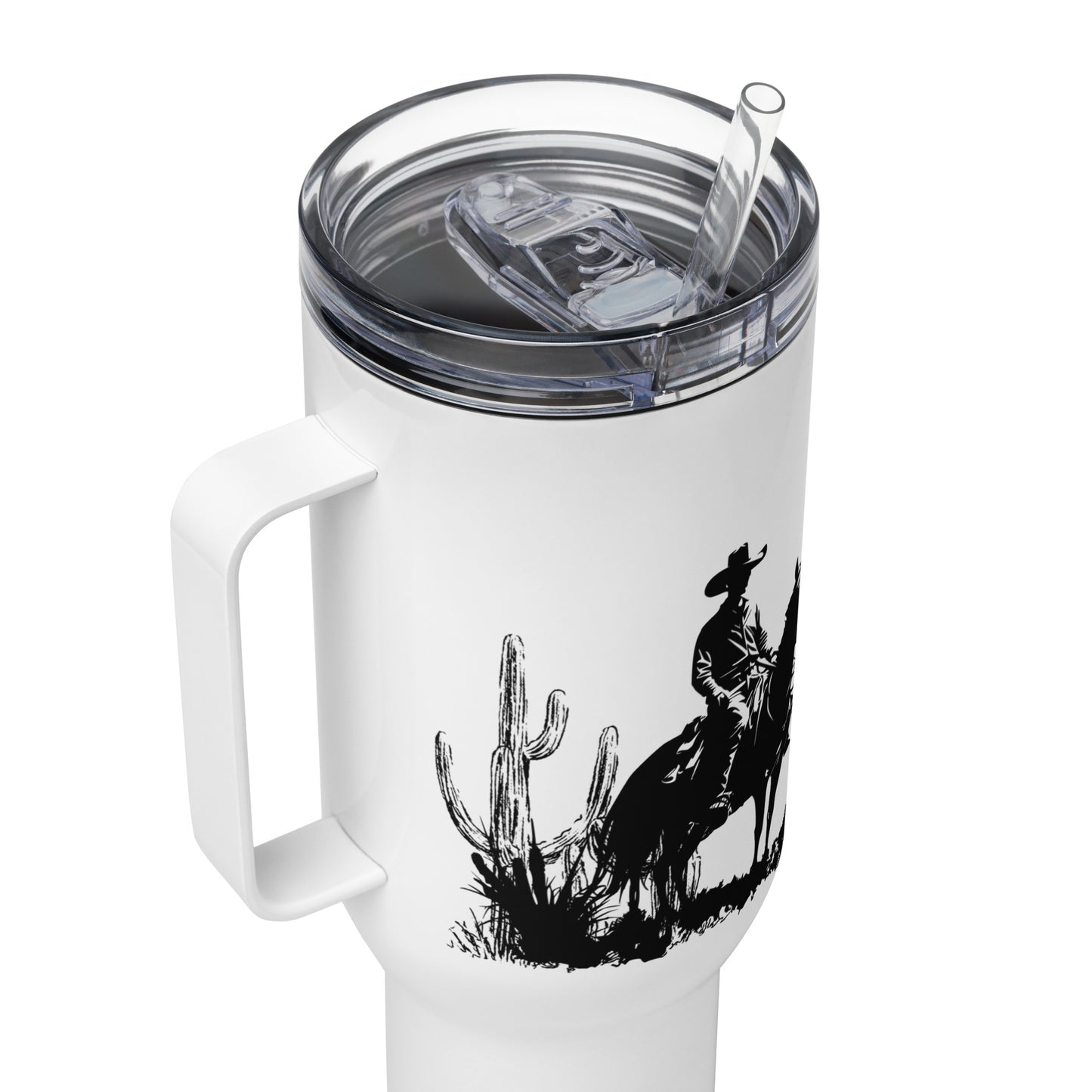 Echoes In The Dunes Travel Mug With Handle