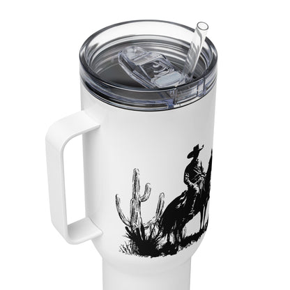 Echoes In The Dunes Travel Mug With Handle