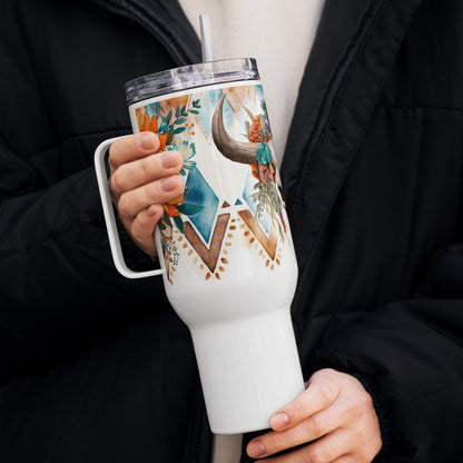 Desert Spirit Travel mug with a handle