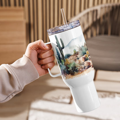 Desert Ride Travel Mug with Handle