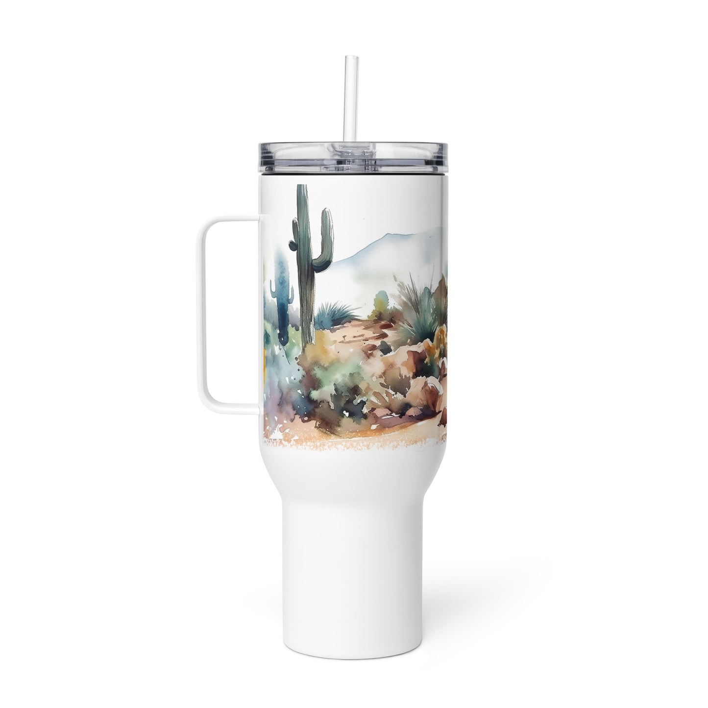 Desert Ride Travel Mug with Handle