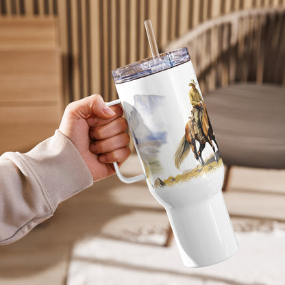 Mountain Ride Travel Mug With Handle