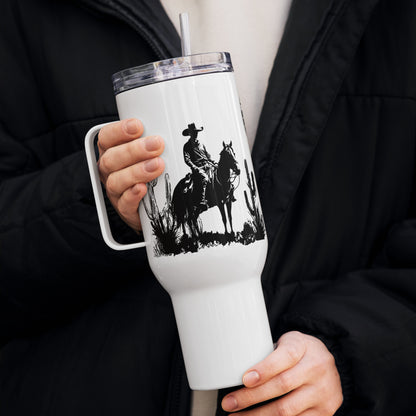 Echoes In The Dunes Travel Mug With Handle