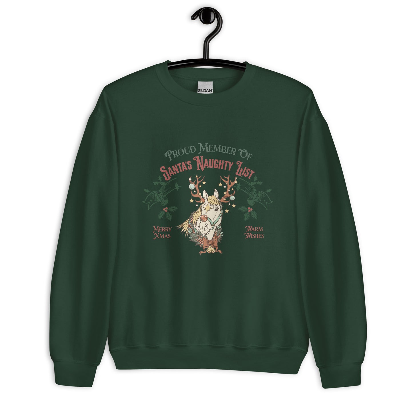 Santa's Naughty List Unisex Sweatshirt