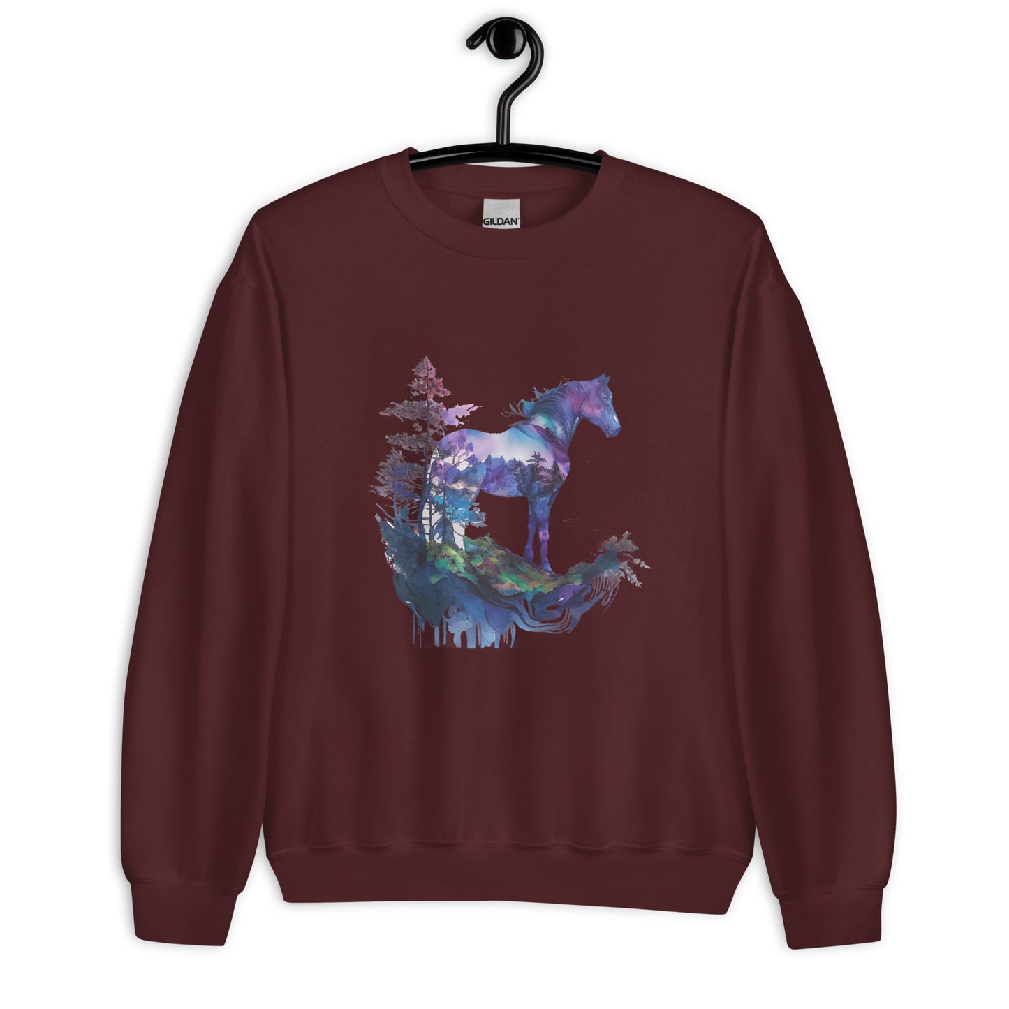 Indigo Mountain Horse Unisex Sweatshirt