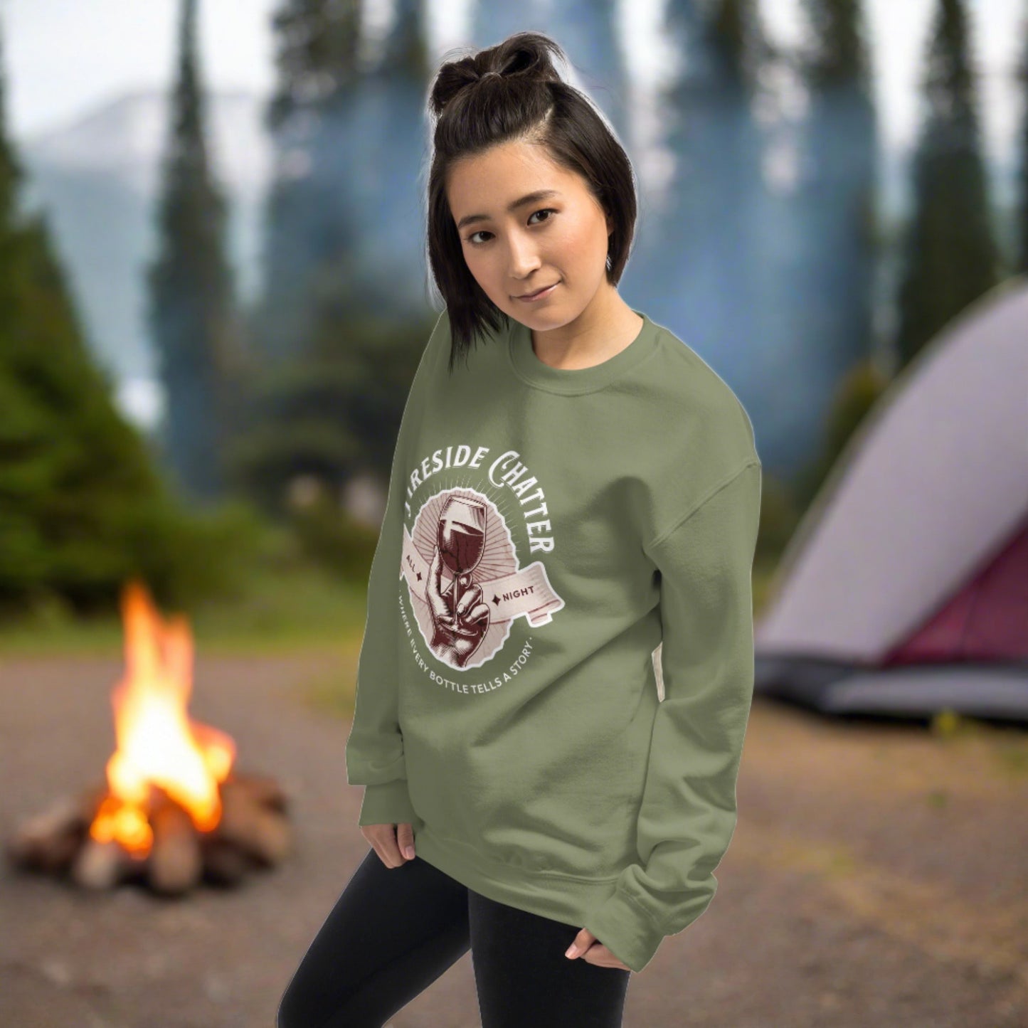 Fireside Chatter Unisex Sweatshirt