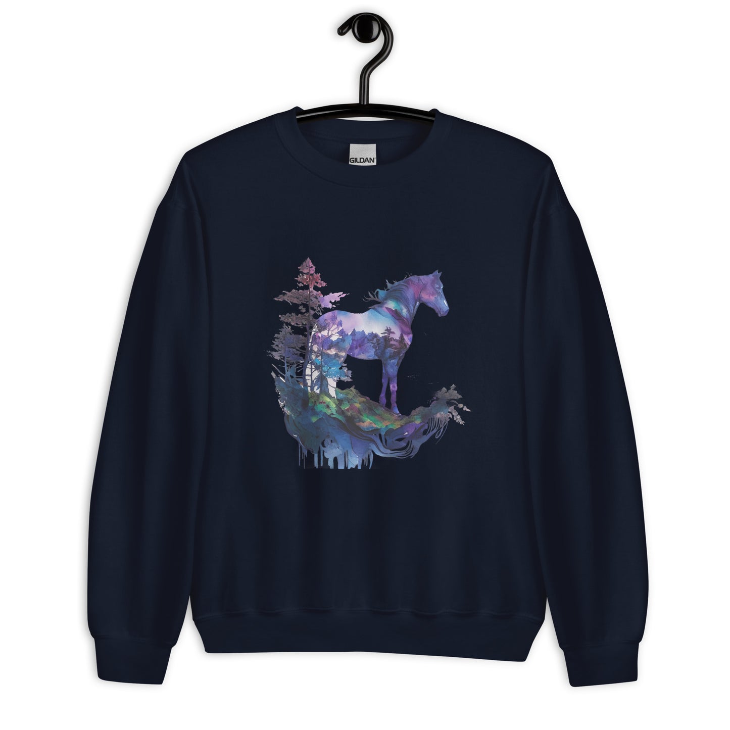 Indigo Mountain Horse Unisex Sweatshirt