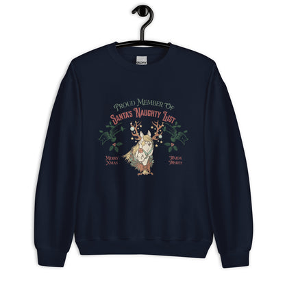 Santa's Naughty List Unisex Sweatshirt