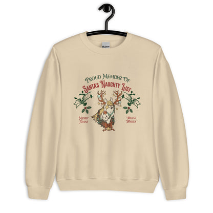 Santa's Naughty List Unisex Sweatshirt