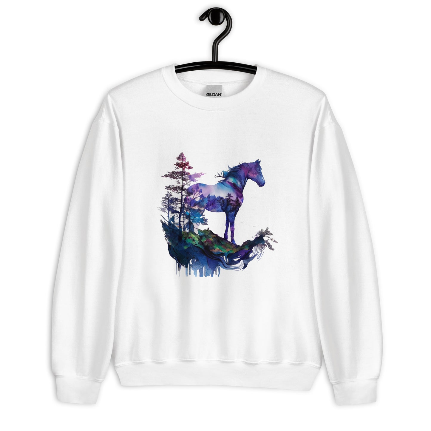 Indigo Mountain Horse Unisex Sweatshirt