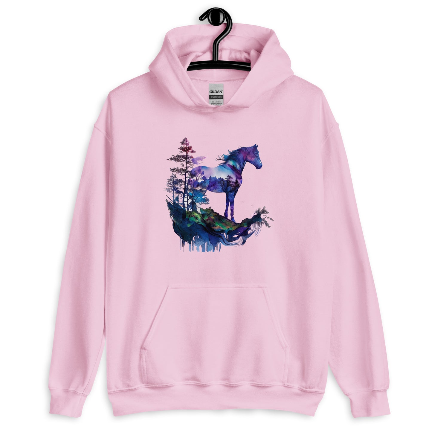 Indigo Mountain Horse Unisex Hoodie