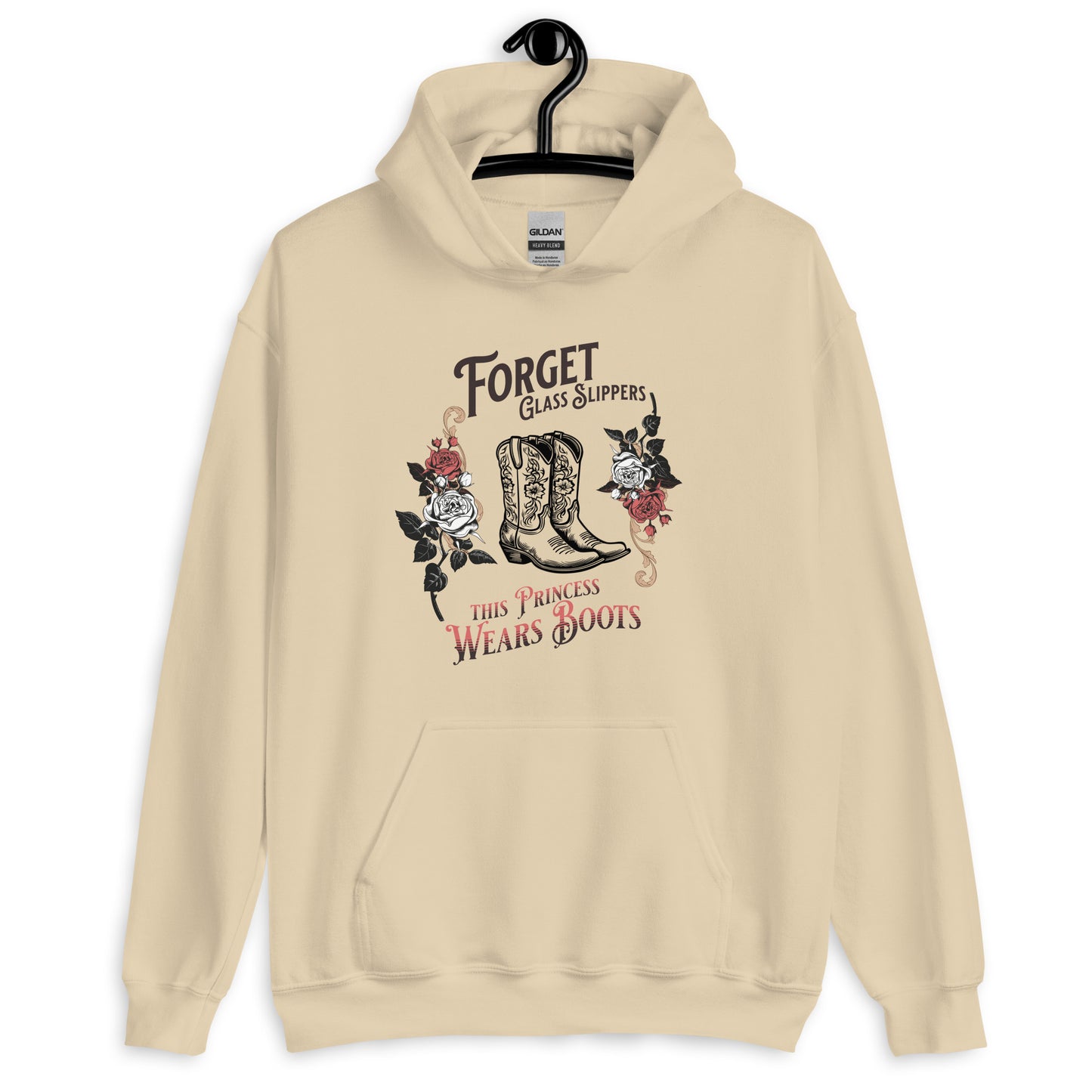 This Princess Wears Boots Unisex Hoodie