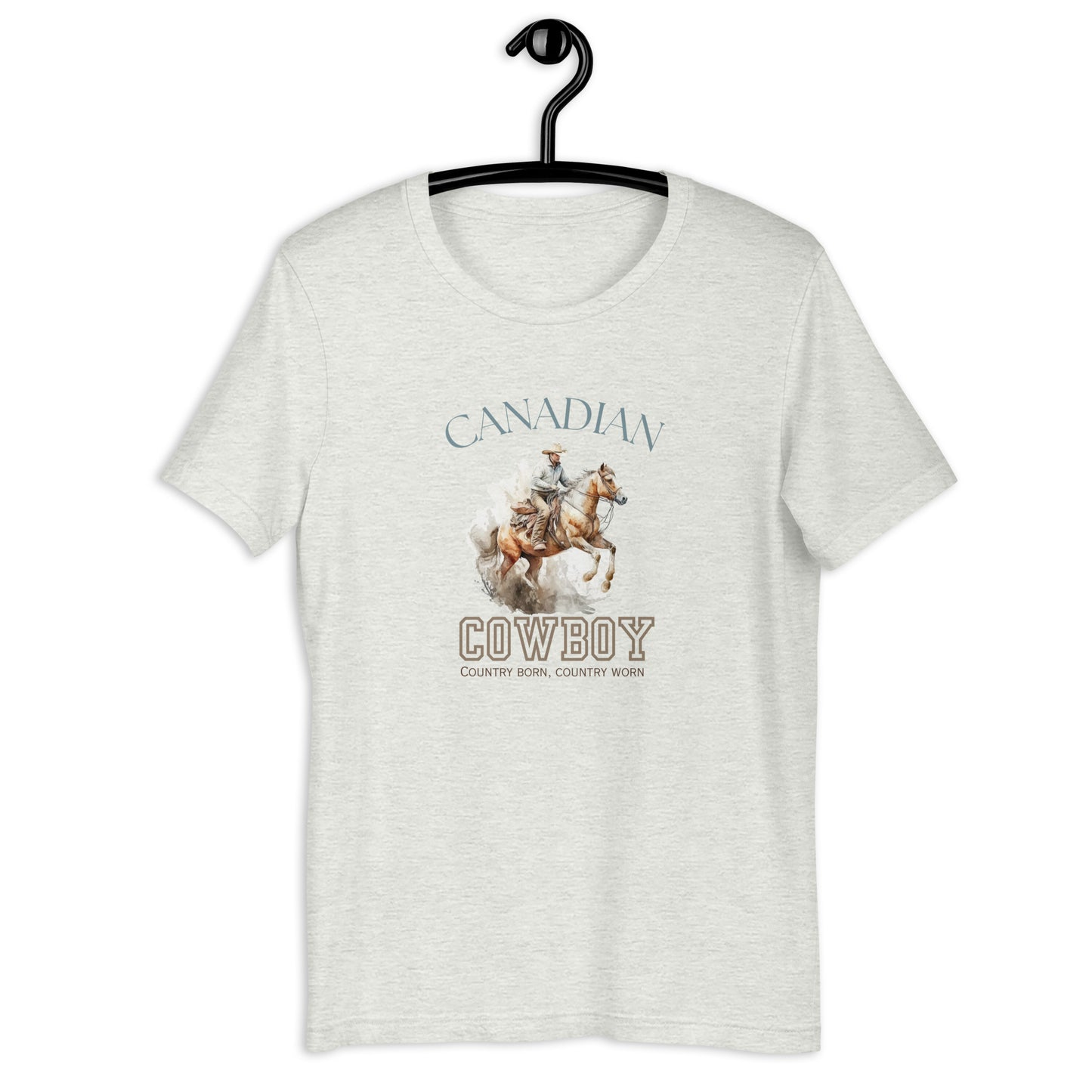 Canadian Cowboy Unisex t-shirt