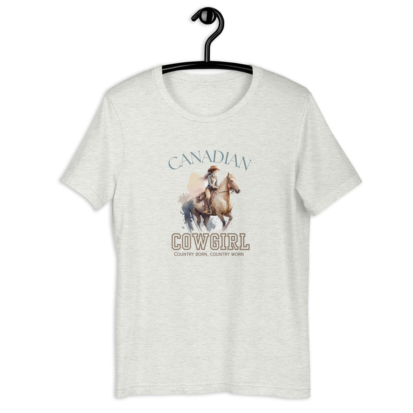 Canadian Cowgirl Unisex t-shirt