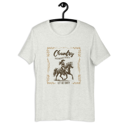 Country Backwoods Beauty Unisex t-shirt