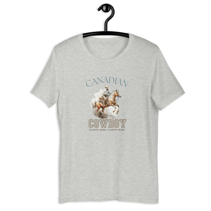 Canadian Cowboy Unisex t-shirt