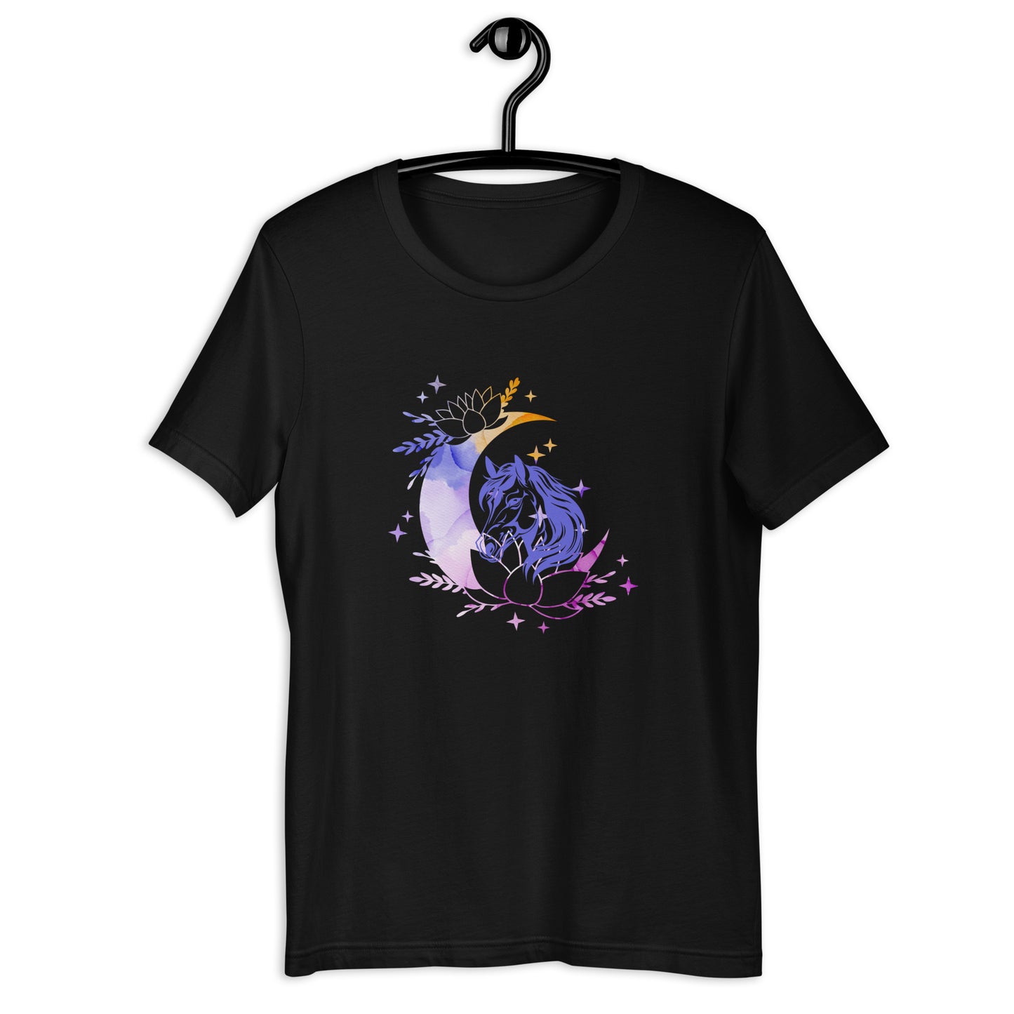 Crescent Horse Moon Unisex t-shirt