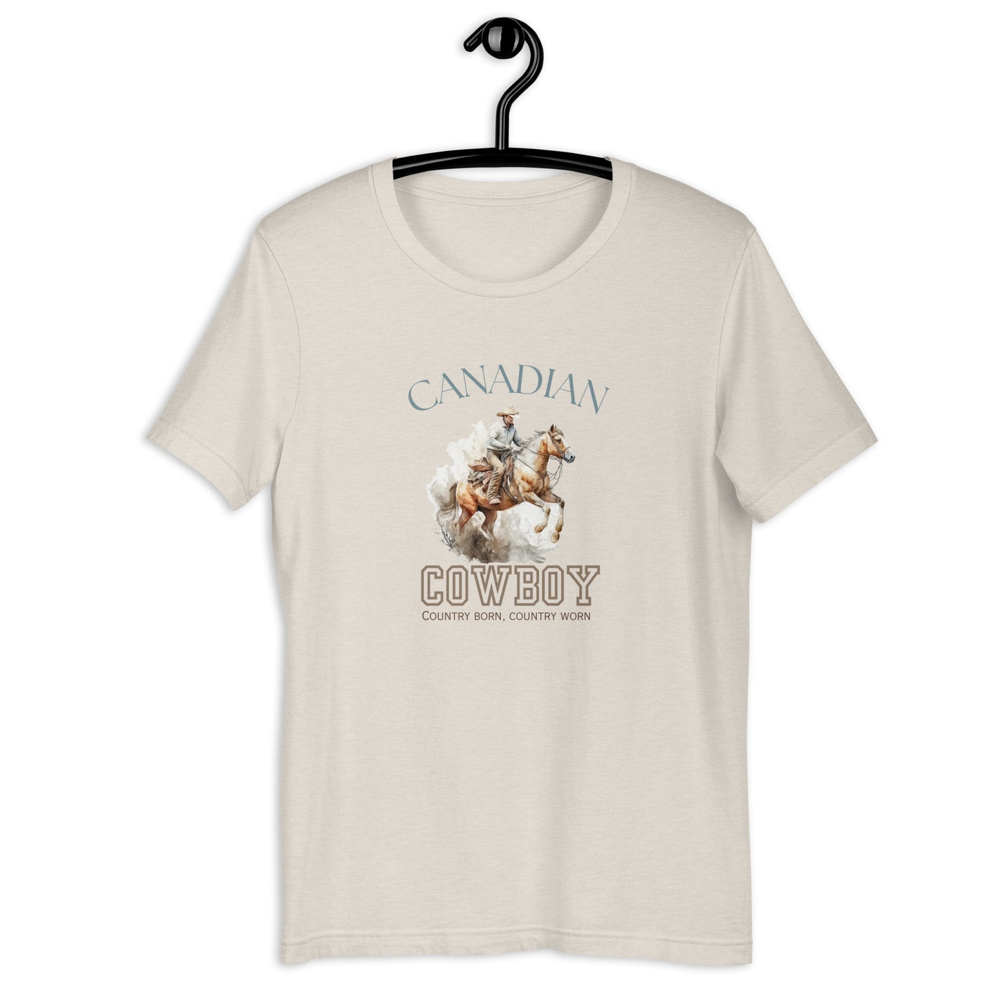 Canadian Cowboy Unisex t-shirt