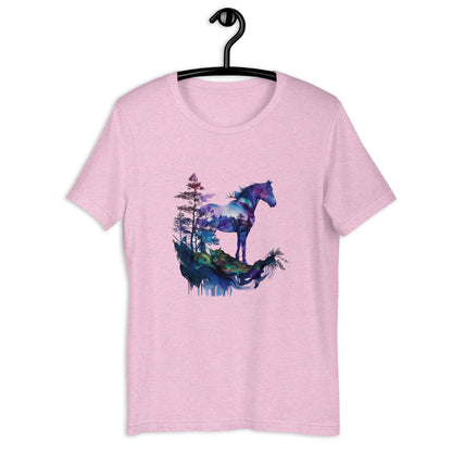 Indigo Mountain Horse Unisex t-shirt