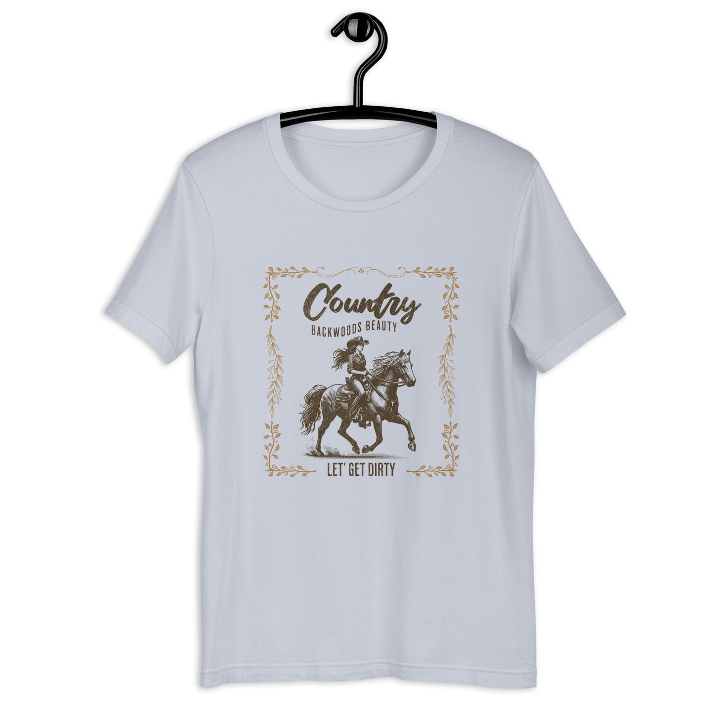 Country Backwoods Beauty Unisex t-shirt