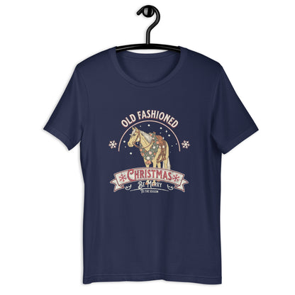 Old Fashioned Christmas Unisex t-shirt