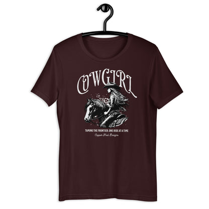 Cowgirl Frontier Unisex t-shirt