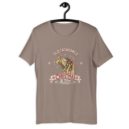 Old Fashioned Christmas Unisex t-shirt