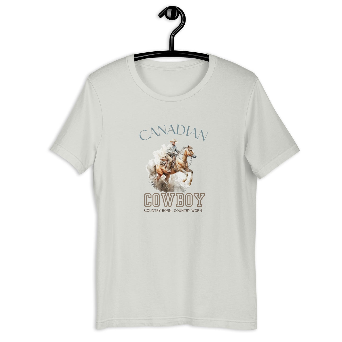 Canadian Cowboy Unisex t-shirt