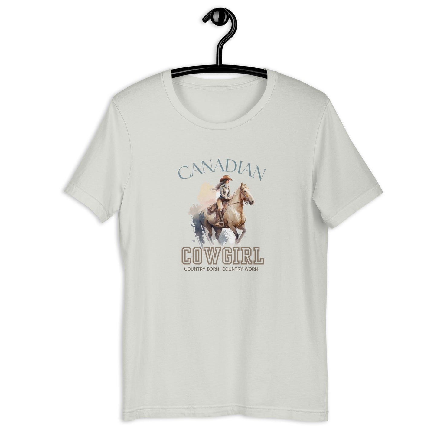 Canadian Cowgirl Unisex t-shirt