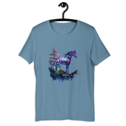 Indigo Mountain Horse Unisex t-shirt