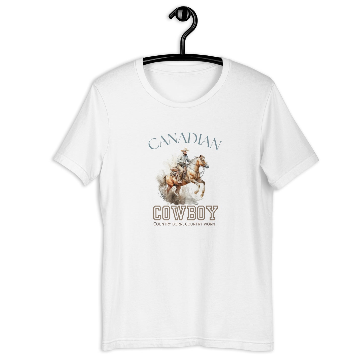 Canadian Cowboy Unisex t-shirt