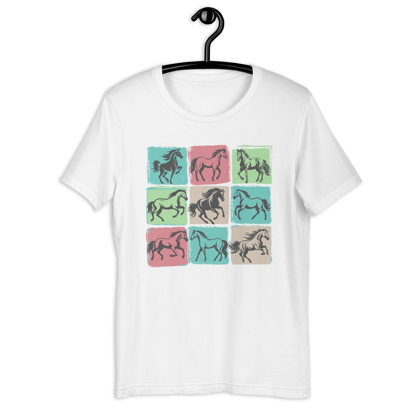 Horse Mosaic Unisex t-shirt