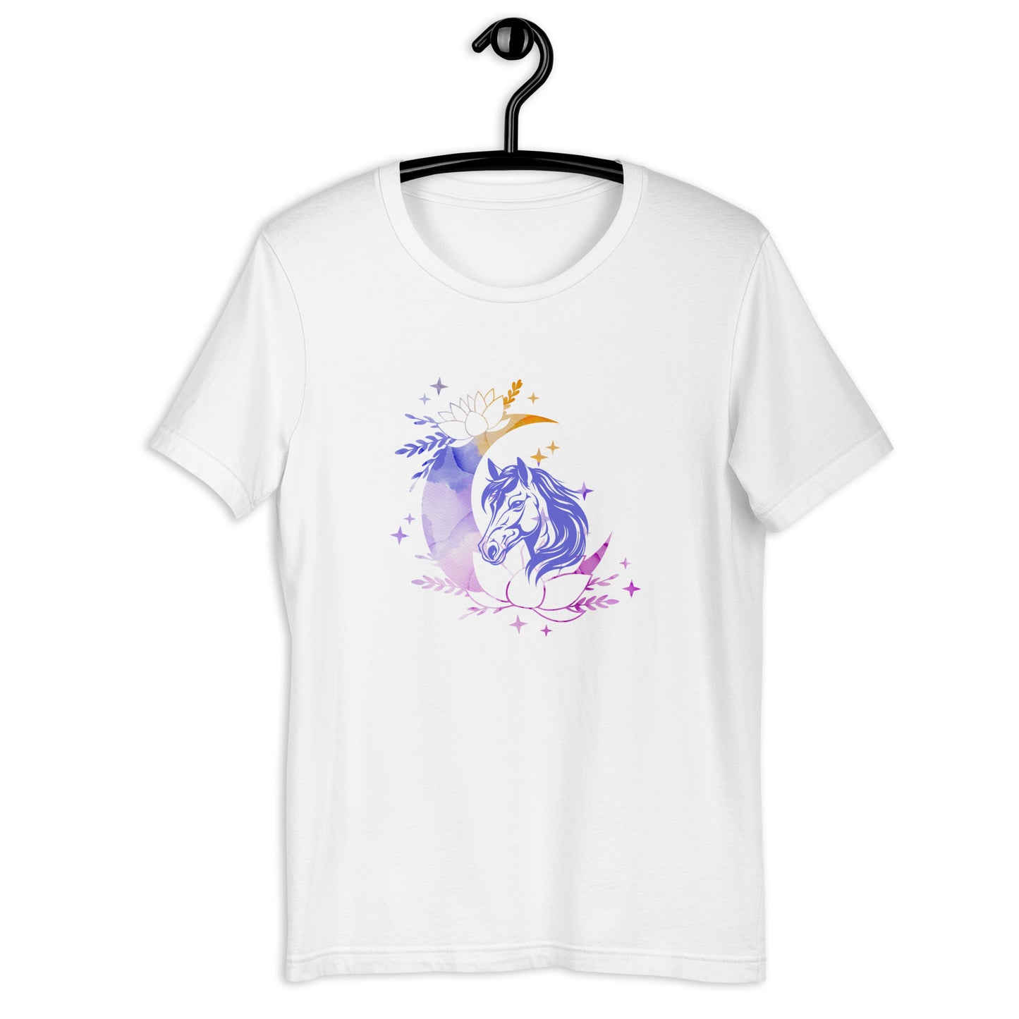 Crescent Horse Moon Unisex t-shirt