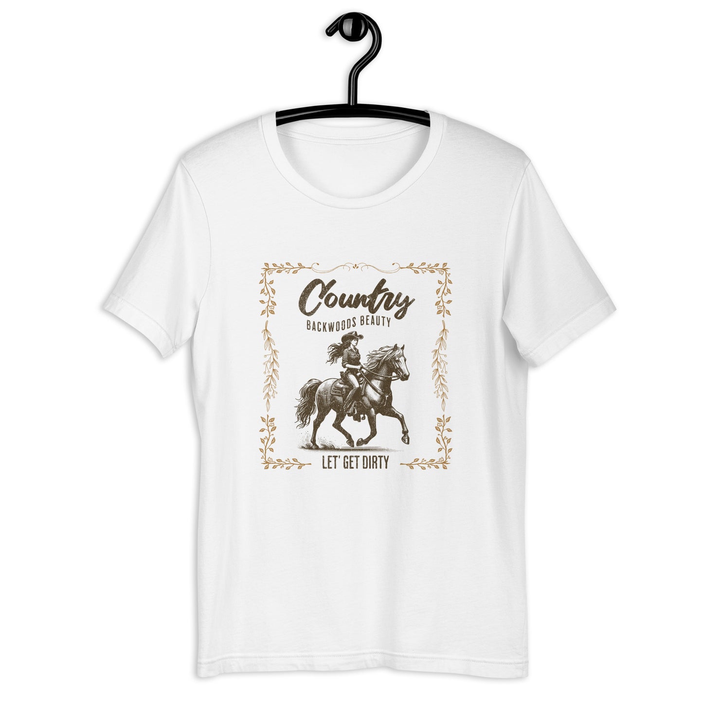 Country Backwoods Beauty Unisex t-shirt