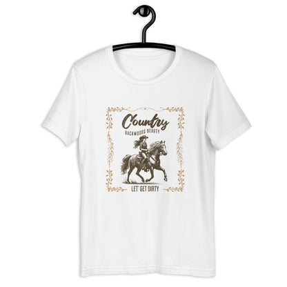 Country Backwoods Beauty Unisex t-shirt