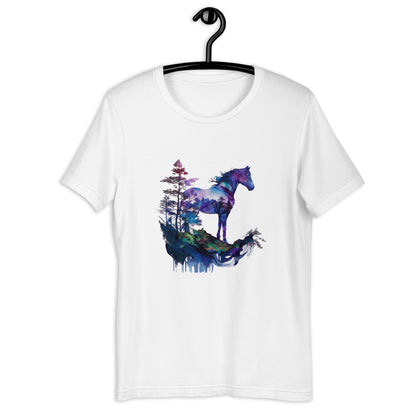 Indigo Mountain Horse Unisex t-shirt