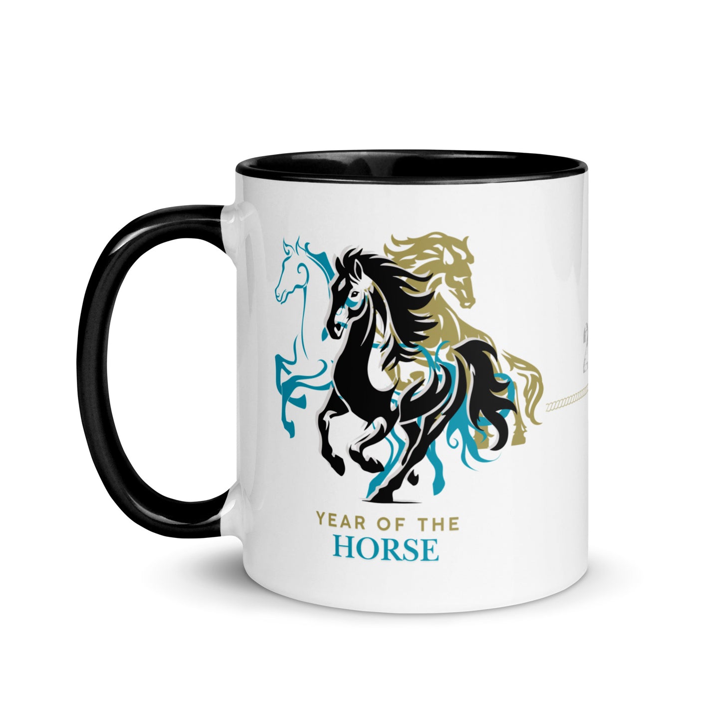 Year of the Horse Mug with Color Inside