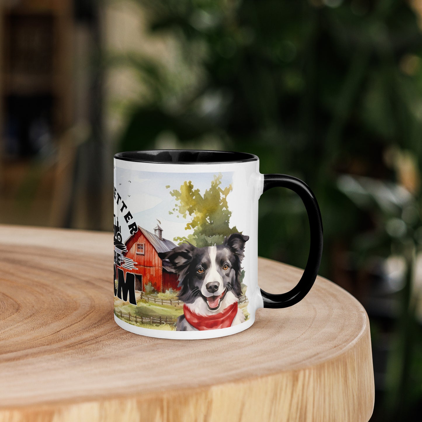 Life Is Better On The Farm Mug with Color Inside