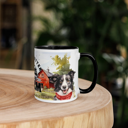 Life Is Better On The Farm Mug with Color Inside
