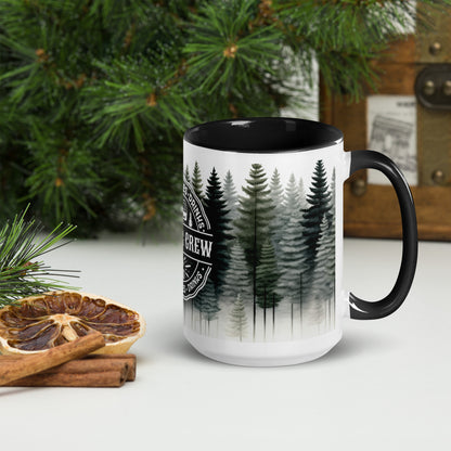 Camping Crew Mug with Color Inside